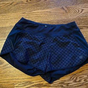 Athlete running shorts